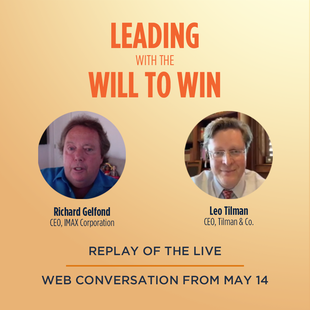 Webinar: Leading with the Will to Win